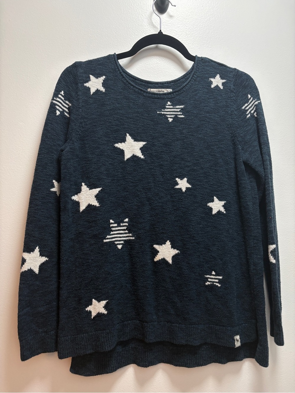 Abercrombie & Fitch Kids Navy Knit Pullover